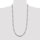Sterling Silver 7.5mm Figaro Anchor Chain - QA-80088855-8588