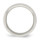 Sterling Silver 7mm Comfort Fit Size 9 Band