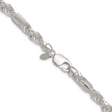Sterling Silver 7mm D/C Figarope Chain - QF-42A41CDF-3737