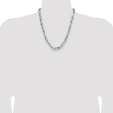 Sterling Silver 7mm D/C Figarope Chain - QF-54B13A85-2015