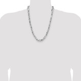 Sterling Silver 7mm D/C Figarope Chain - QF-76505674-7947