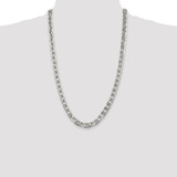 Sterling Silver 7mm Flat Anchor Chain - QA-045697E4-4076