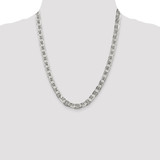 Sterling Silver 7mm Flat Anchor Chain - QA-DF19BC90-3564