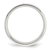 Sterling Silver 7mm Lightweight Flat Size 4 Band