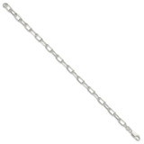 Sterling Silver 8.25inch Fancy Link Bracelet