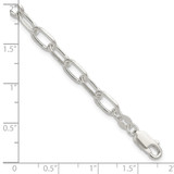Sterling Silver 8.25inch Fancy Link Bracelet