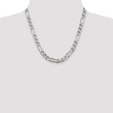 Sterling Silver 8.25mm Figaro Anchor Chain - QA-74FF6D29-7013