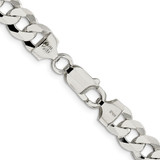 Sterling Silver 8.5mm Flat Curb Chain - QL-0F879AAE-6559
