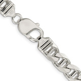 Sterling Silver 8.75mm Figaro Anchor Chain - QA-0E21829D-3780