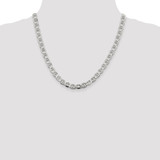 Sterling Silver 8.9mm Flat Anchor Chain - QL-F977A77B-4935
