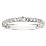 Sterling Silver 8in Curb ID Bracelet - QI-ECEA1F2C-2026