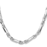 Sterling Silver 8mm D/C Figarope Chain - QF-F0A57B2D-9821