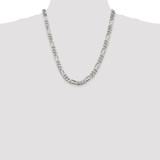 Sterling Silver 8mm Figaro Chain - QF-FBFD531E-6089