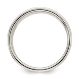 Sterling Silver 8mm Lightweight Flat Size 13 Band
