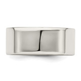 Sterling Silver 8mm Lightweight Flat Size 6 Band