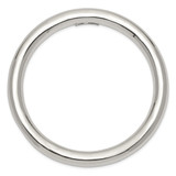 Sterling Silver 8mm Slip-on Tube Bangle