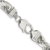 Sterling Silver 9.0mm Diamond-cut Rope Chain - QD-5156FD73-8582