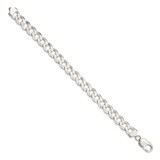 Sterling Silver 9.75mm Flat Curb Chain - QL-67CA1295-2453