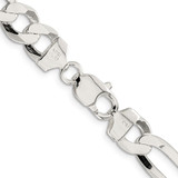 Sterling Silver 9.7mm Lightweight Flat Figaro Chain - QM-BB3BAC26-6875