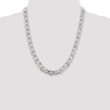 Sterling Silver 9.95mm Flat Anchor Chain - QL-1D4600BC-3506