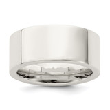 Sterling Silver 9mm Comfort Fit Flat Size 13 Band