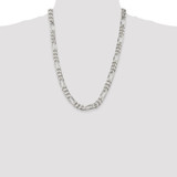 Sterling Silver 9mm Figaro Chain - QF-7DCC704C-2759