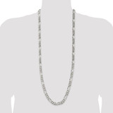 Sterling Silver 9mm Figaro Chain - QF-D3243168-5382