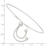 Sterling Silver Adjustable Bracelet - QG-9758A7CA-3551