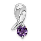 Sterling Silver Amethyst Pendant - QP-56EB344D-4951