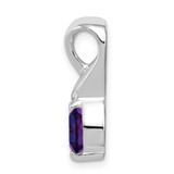 Sterling Silver Amethyst Pendant - QP-56EB344D-4951