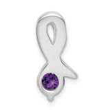 Sterling Silver Amethyst Pendant - QP-56EB344D-4951