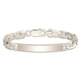 Sterling Silver Anchor ID Bracelet - QA-E92B7E56-5003