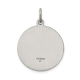 Sterling Silver Antique St. Christopher Medal