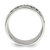 Sterling Silver Antiqued Celtic Knot Ring - QR-3E923AF5-2584