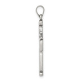 Sterling Silver Antiqued Cross Pendant - QC-00F7E12A-7039