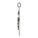 Sterling Silver Antiqued Crucifix Pendant - QC-247E9C84-2565