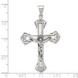 Sterling Silver Antiqued Crucifix Pendant - QC-8E7EEE53-6946