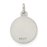 Sterling Silver Antiqued Guardian Angel Medal - QC-9EED385D-8016