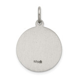 Sterling Silver Antiqued Holy Spirit Medal - QC-CED8CC0E-8253