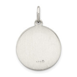 Sterling Silver Antiqued Infant Jesus Medal
