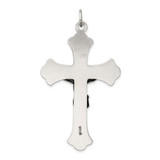 Sterling Silver Antiqued INRI Crucifix Pendant - QC-145D3120-2523