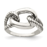 Sterling Silver Antiqued Ring - QR-ED354F90-1267