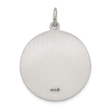 Sterling Silver Antiqued Saint Anthony Medal - QC-2BD98A32-8140