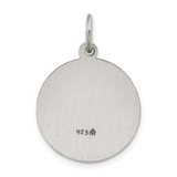 Sterling Silver Antiqued Saint John the Baptist Medal - QC-67533F58-9236