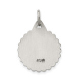 Sterling Silver Antiqued Saint Jude Thaddeus Medal - QC-66BAE2F1-7619