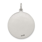 Sterling Silver Antiqued Saint Michael Medal - QC-AB83BAF1-7733