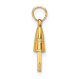 14K 3-D Buoy Charm