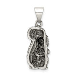Sterling Silver Antiqued Squirrel Charm - QC-D7149491-5531