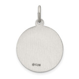 Sterling Silver Antiqued St. Christopher Medal - QC-5A277493-8080