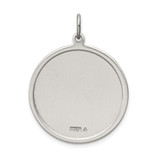 Sterling Silver Antiqued St. Christopher Medal - QC-66D5F44C-7805